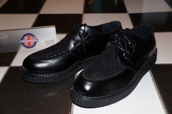 Hovedbilde Creeper Shoe - Harley - Black/Black - Sko