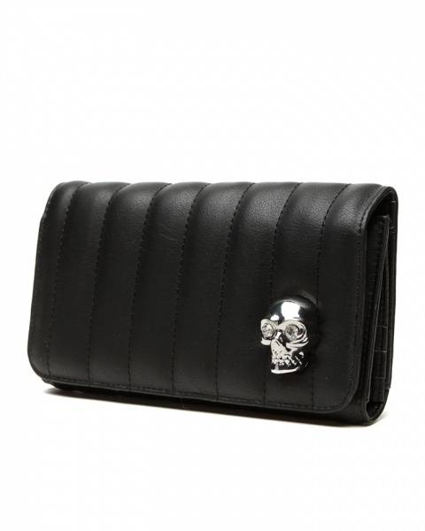 Lux de Ville - Lady Vamp Wallet Black Matte Lommebok Sort