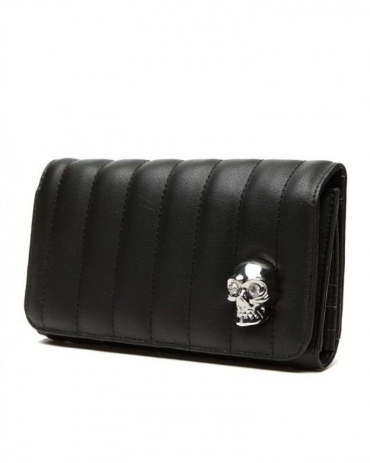Main Image Lux de Ville - Lady Vamp Wallet Black Matte Lommebok Sort