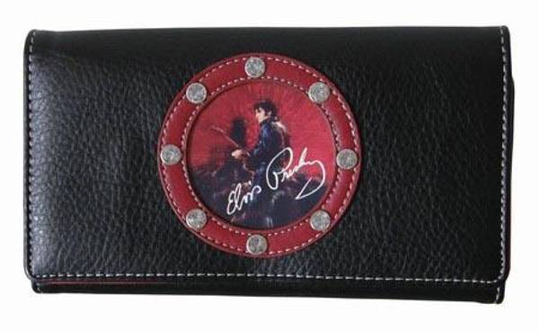 Elvis Wallet `68 Circle Stones Lommebok