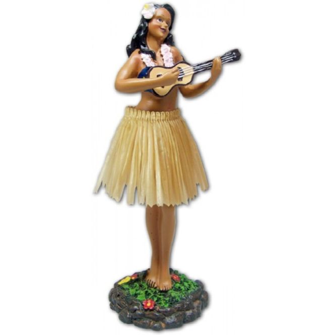 Hovedbilde Hula Girl Ukulele Natural Skirt