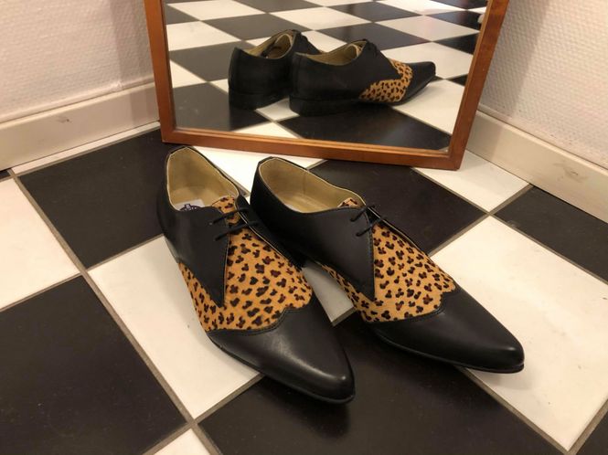 Hovedbilde Myggjagere - Leopard - Sko