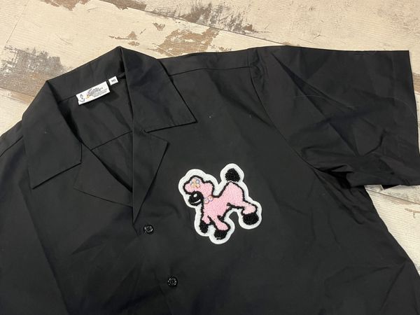 Puddelskjorte - Sort