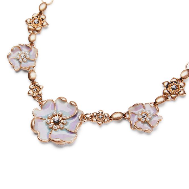 Hovedbilde Kjede - Enamel Flower