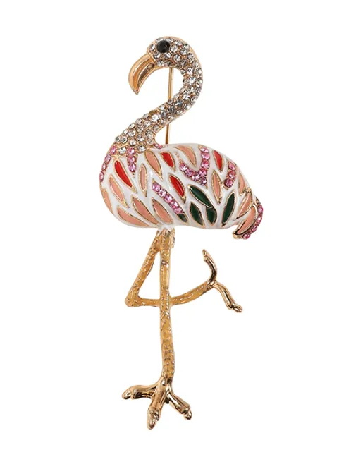 Hovedbilde Brosje - Sassy Flamingo