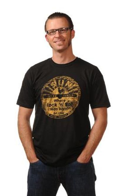 Hovedbilde SUN - Distressed Logo T-skjorte