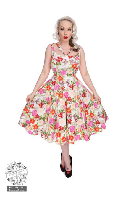 Hovedbilde H&R - Adelise Roses Swingkjole