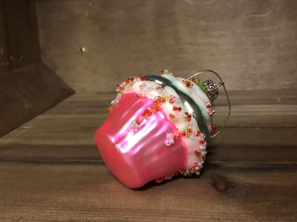 Juletrepynt - Cupcake