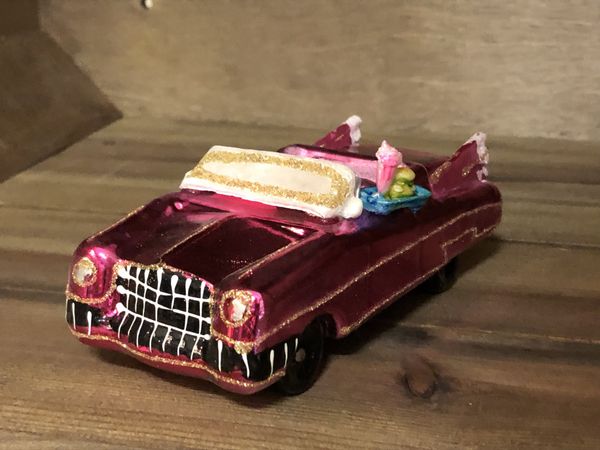 Juletrepynt - Rosa Cadillac