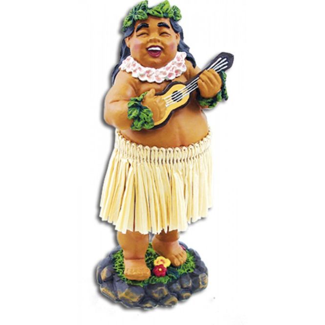 Main Image Hula Doll - Brada Ed med Ukulele - Liten
