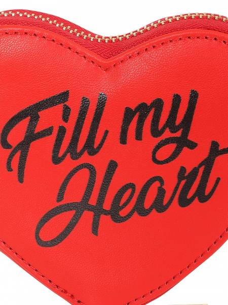 Portmone - Lulu Hun Hjerte - Rød