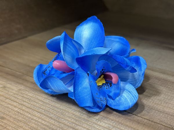 Blossom Hairclip - Blå