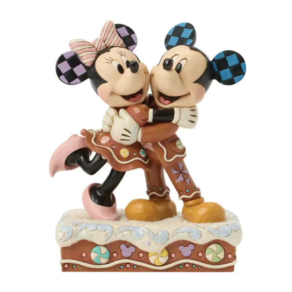 Jim Shore - Mikke og Minnie Gingerbread