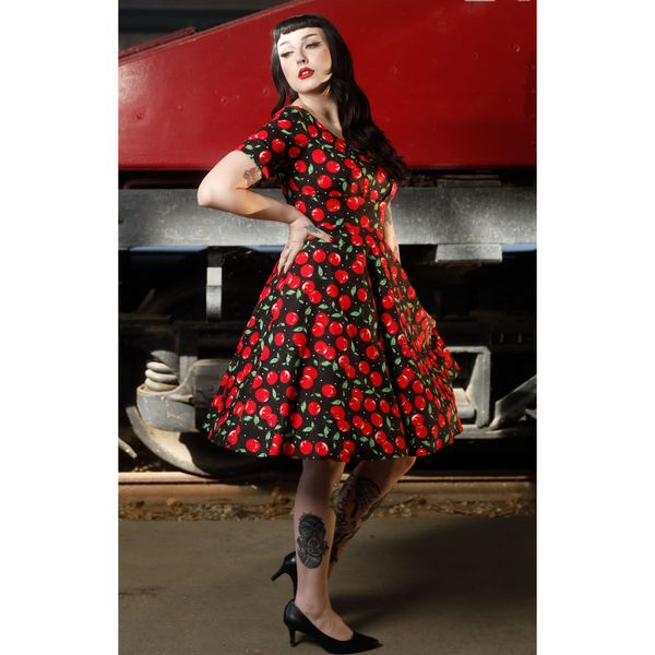 Dolly & Dotty - Brenda Cherry Swingkjole
