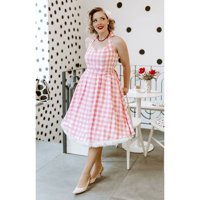 Hovedbilde Dolly & Dotty - Sophia Swingkjole - Rosa