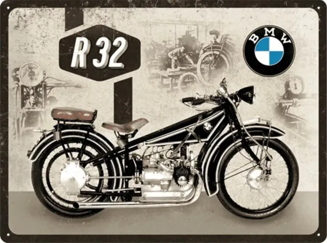 Hovedbilde Metallskilt - BMW Motorsykkel