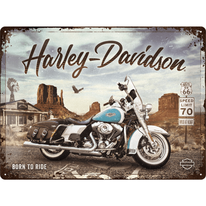 Hovedbilde Metallskilt - Harley-Davidson R66 Road King Classic