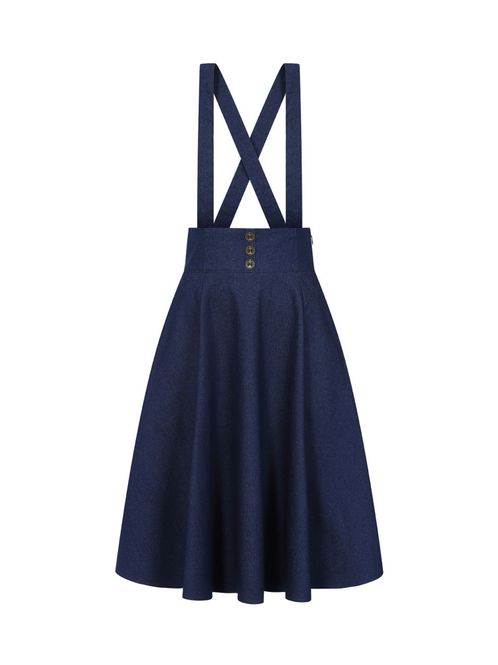 Main Image Banned - Dottie Seleskjørt - Denim