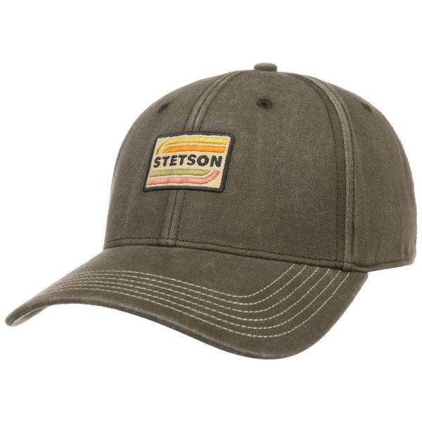 Stetson - Baseball Cap - Cotton - Brungrønn