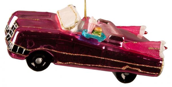 Juletrepynt - Rosa Cadillac