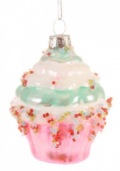 Juletrepynt - Cupcake