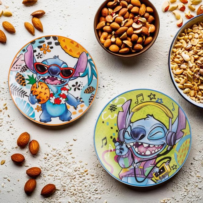 Hovedbilde Disney - Stitch Asjett - Hvit