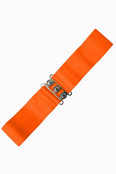 Hovedbilde Strikkbelte - Retro - Oransje