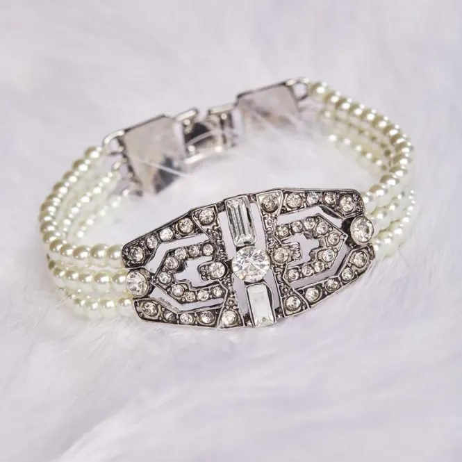 Main Image Armbånd - Art Deco Pearl