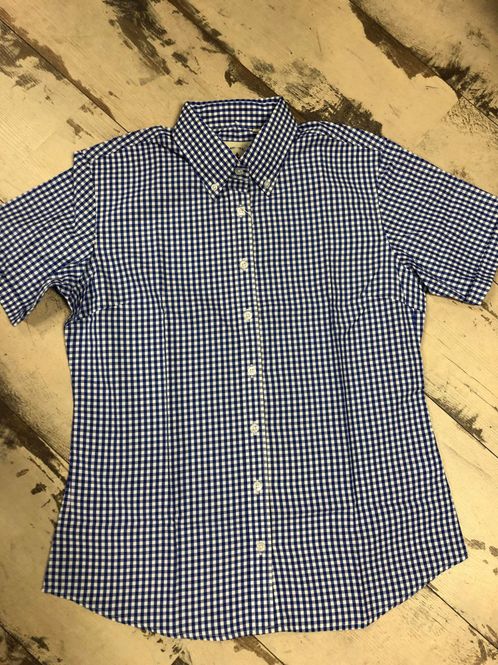 Main Image Relco - Blå/Hvit Rutet Bluse